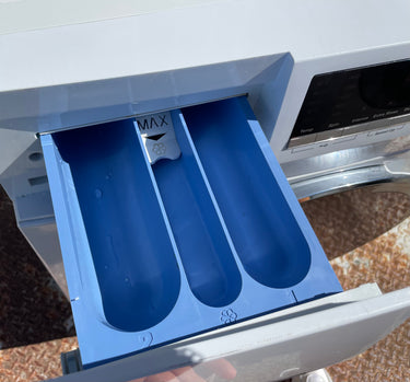 Second hand Haier HWF80BW1 8kg Front Load Washing Machine - Second Hand Appliances Geebung